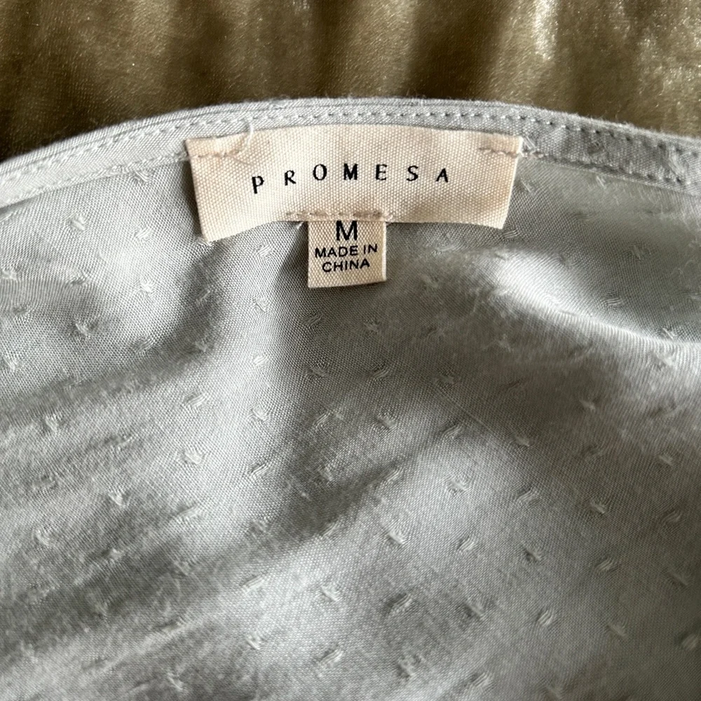Light Gray Ruffle Sleeve Dress - Picture 6 of 7